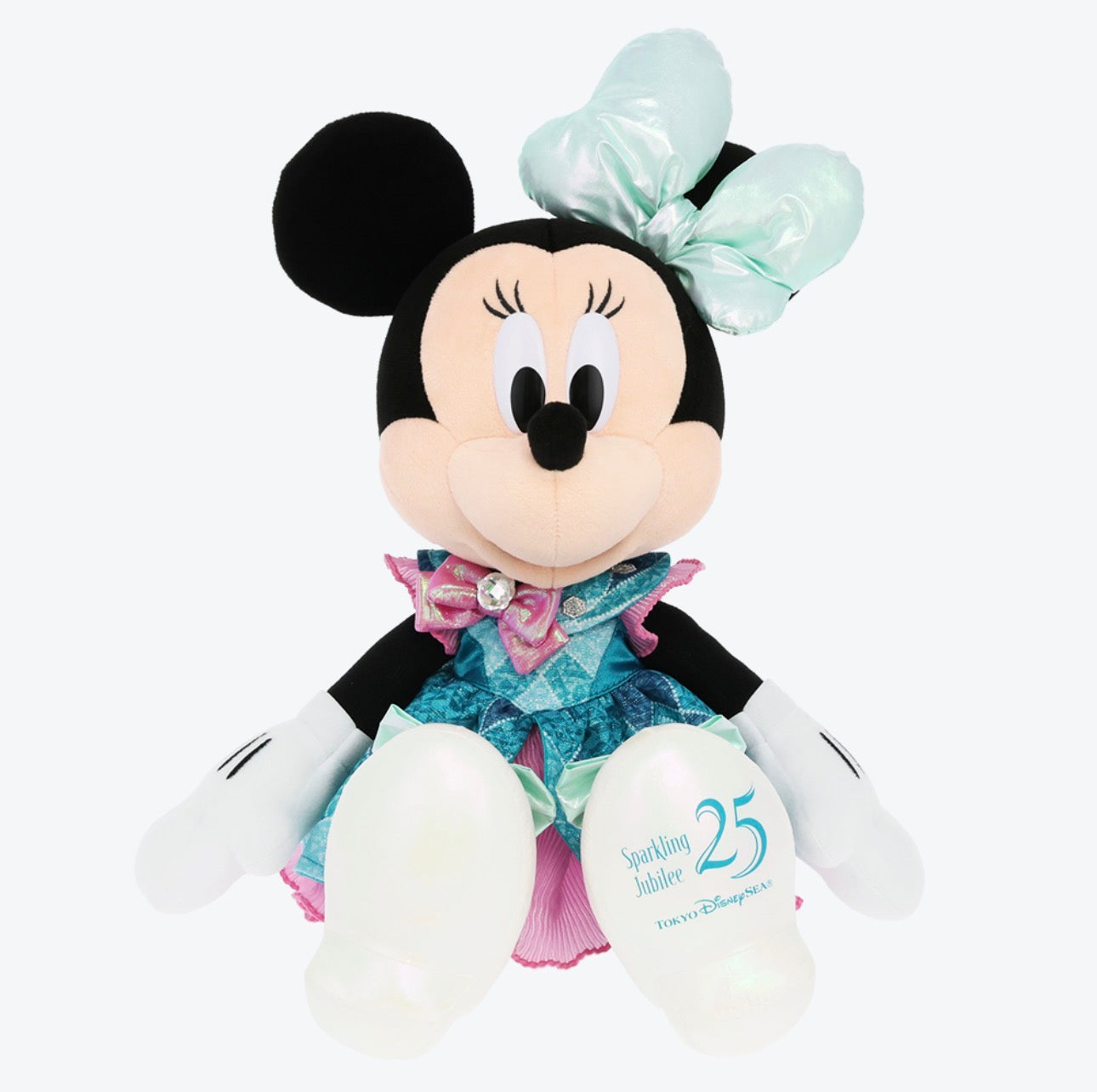 TDR - Tokyo DisneySea 25th Anniversary "Sparkling Jubilee" x Minnie Mouse Plush Toy (Release Date: Apr 8, 2026)
