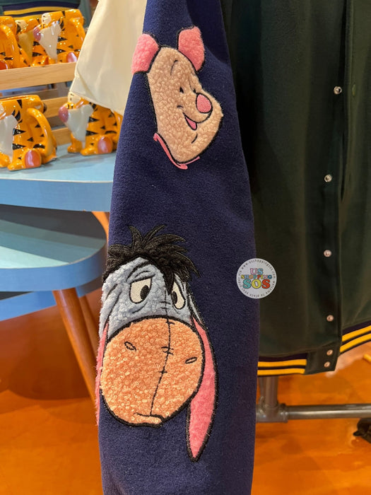 DLR/WDW - Winnie the Pooh & Friends Color Block Varsity Jacket (Adult)