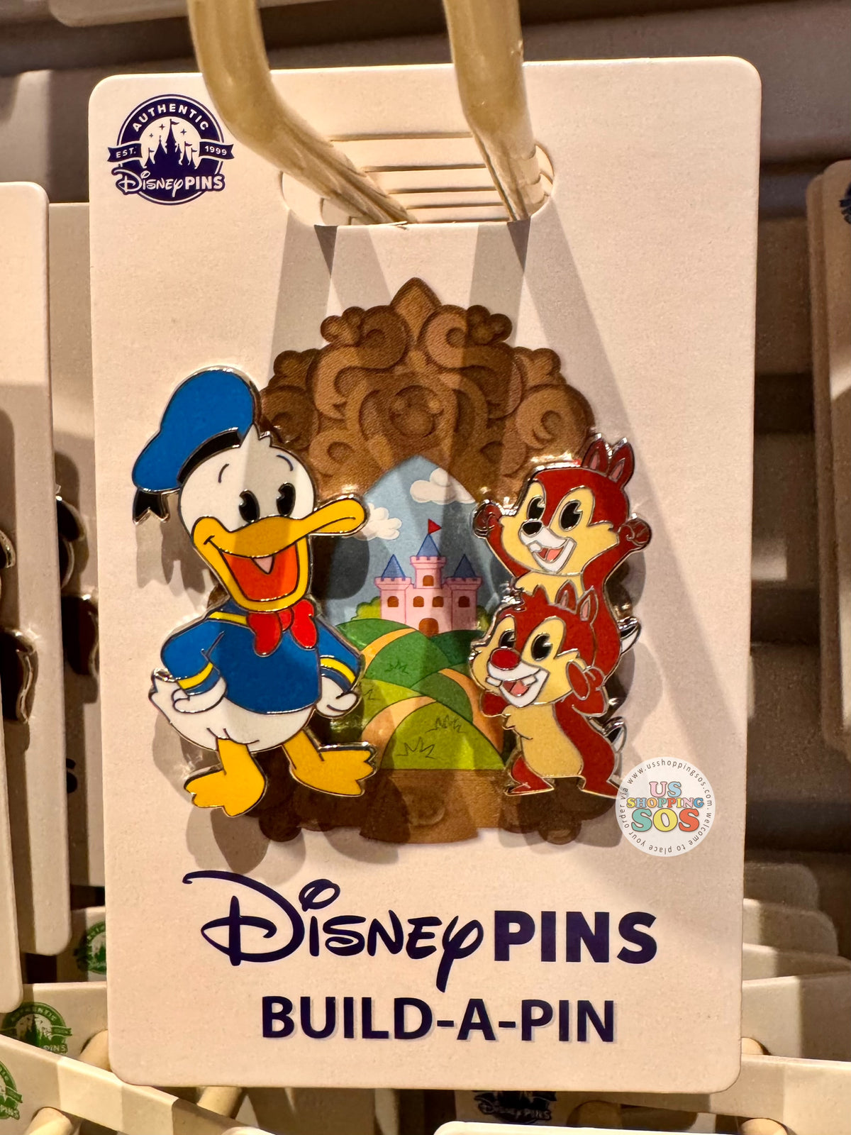 DLR/WDW - Donald & Chip ‘N Dale Build-A-Pin — USShoppingSOS