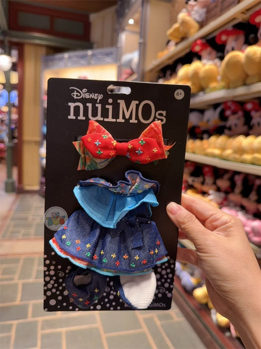 HKDL - Hong Kong Disneyland "Main Street Gazatte x Jeans" nuiMOs Outfits – Hat, Dress and Shoes Set
