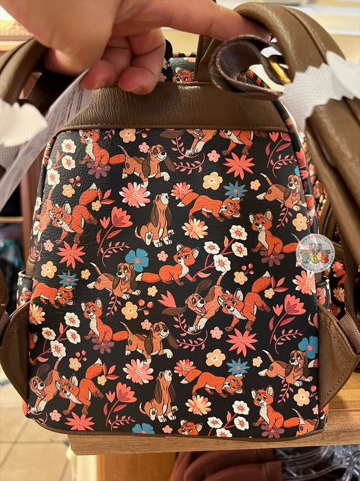 DLR/WDW - Fall Season 2026 - Loungefly The Fox and the Hound All-Over-Print Backpack