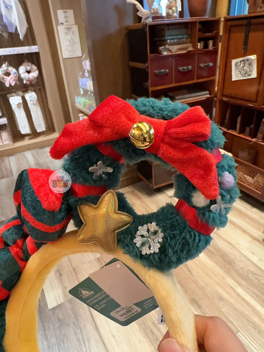 HKDL - 2025 Winnie the Pooh & Friends Christmas x Winnie the Pooh Christmas Ear Headband