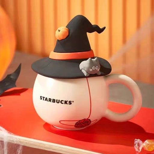 Starbucks China - Halloween 2023 - 14. Witch Hat Lid Ceramic Mug 310ml