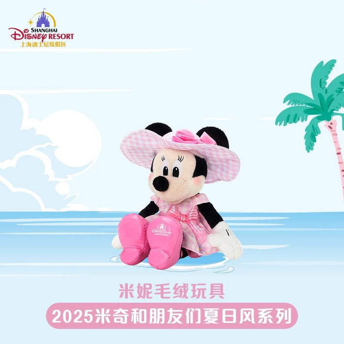 SHDL - 2025 Mickey and Friends Summer Vibes Collection x Minnie Mouse Plush Toy