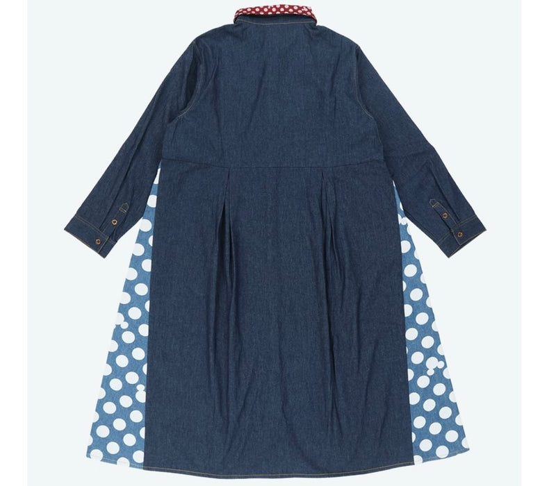 TDR - Vintage Denim Design x Mickey & Minnie Mouse Denim Shirt Dress for Adults (Release Date: Jun 5, 2025)