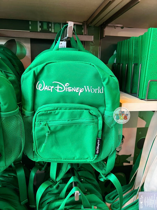 emerald green mini backpack DLR/WDW - Logo Mania 2026 The Tiki Tiki Tiki Room