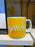WDW Exclusive - Logo Mania 2026 Popcorn on Main Street - Bright Yellow Walt Disney World Ceramic Mug