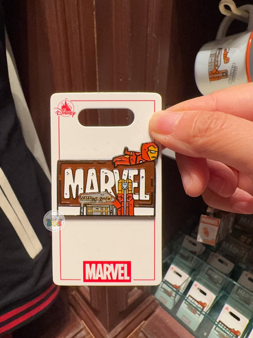 HKDL -  2026 Iron Man Collection x Iron Man "Stark Expo" Pin Badge