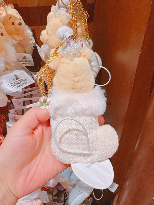SHDL - 2025 Winnie the Pooh & Friends Home Collection x Winnie the Pooh  ‘Christmas Stocking’ Plush Keychain