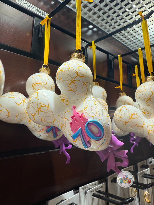DLR - Disneyland 70th Celebration - Mickey Balloon Ornament