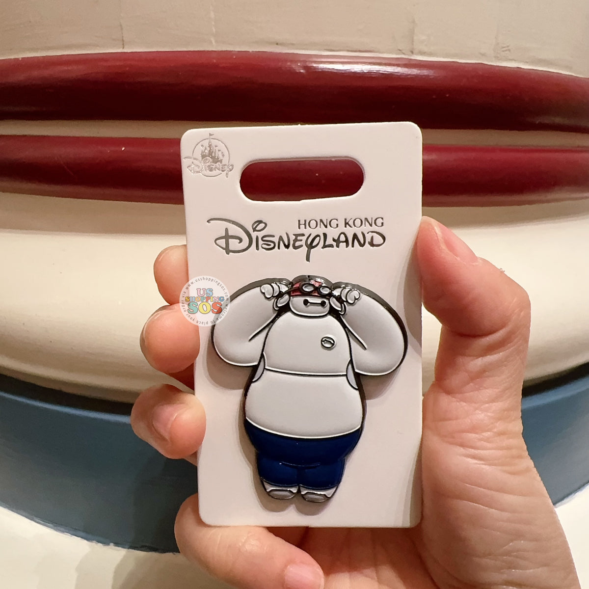 HKDL - Big Hero 6 Baymax Swimmer Pin Badge — USShoppingSOS