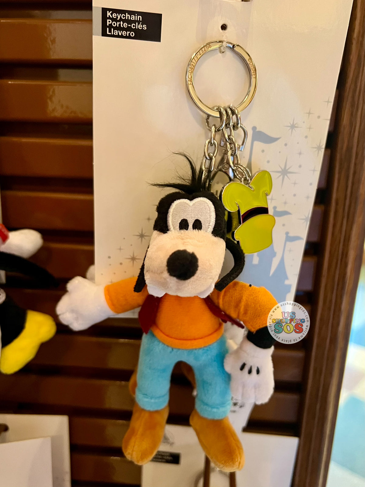THE Disney キープセイクス DLR/WDW - Goofy Plush Keychain — USShoppingSOS