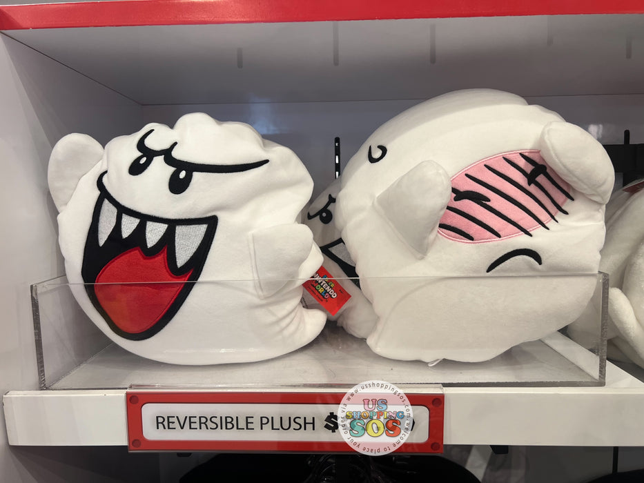 Universal Studios - Super Nintendo World - Boo Reversible Cushion/Plush Toy