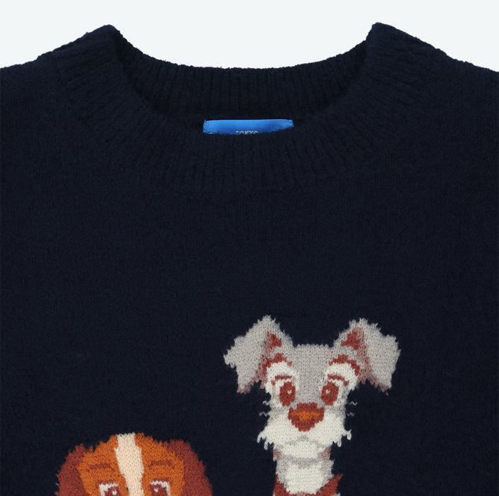 TDR - 2025 Lady & the Tramp Retro & Classic" Collection x Sweater for Adults (Release Date: Dec 26, 2025)