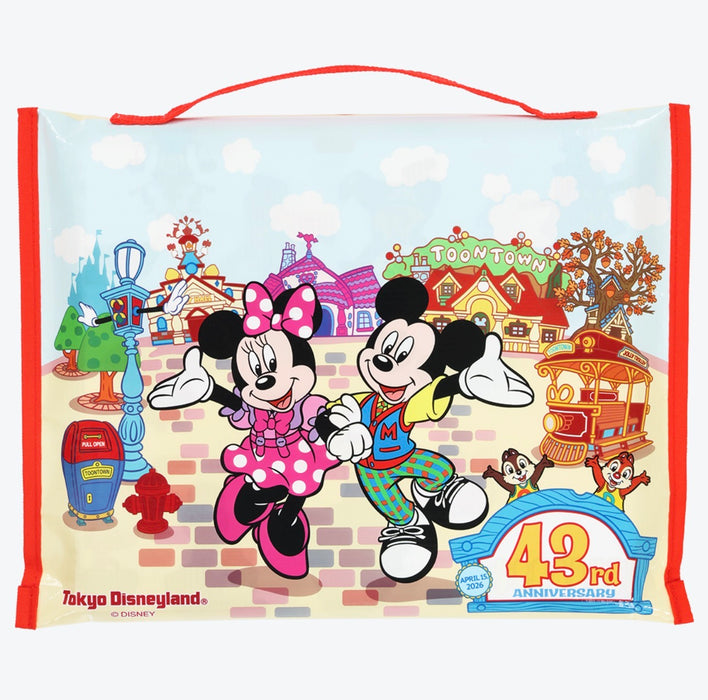 TDR - 2026 Tokyo Disneyland 43rd Anniversary Collection x Mickey Mouse & Friends Picnic Blanket & Bag Set (Release Date: Apr 15, 2026)