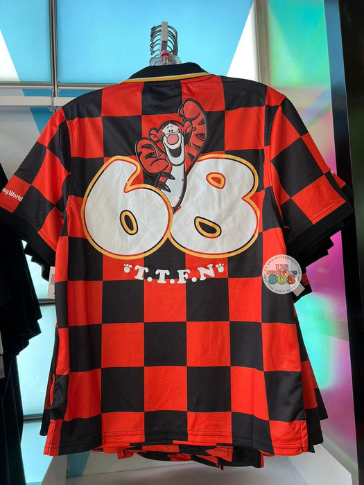 DLR/WDW - Tigger Black & Red Checker Sport Jersey (Adult)
