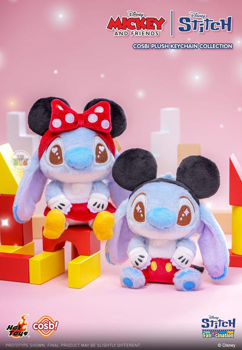 Hot Toy Cosbi - Mickey & Friends Stitch Plush Keychain Blind Box (Release Date: Oct 28, 2025)