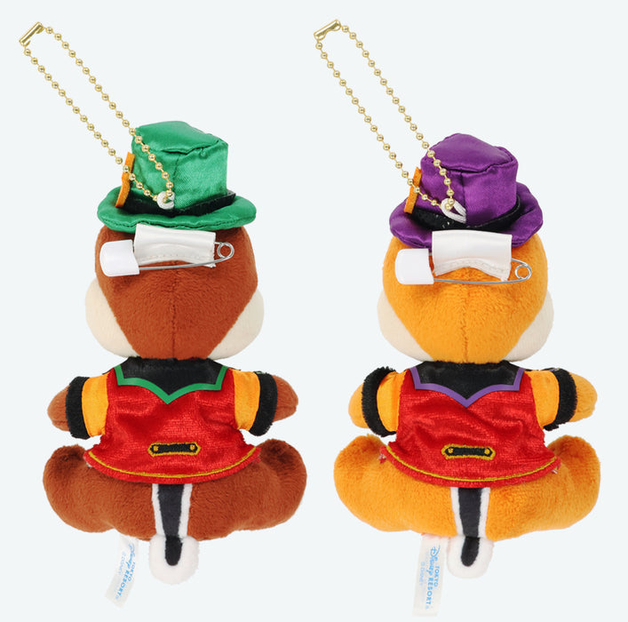 TDR - 2025 Mickey & Friends Halloween Party Collection x Chip & Dale Plush Keychains Set (Release Date: Sept 16, 2025)