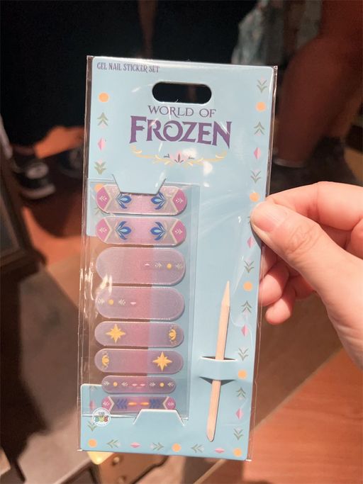 HKDL - World of Frozen Gel Nail Sticket Set (Design B)