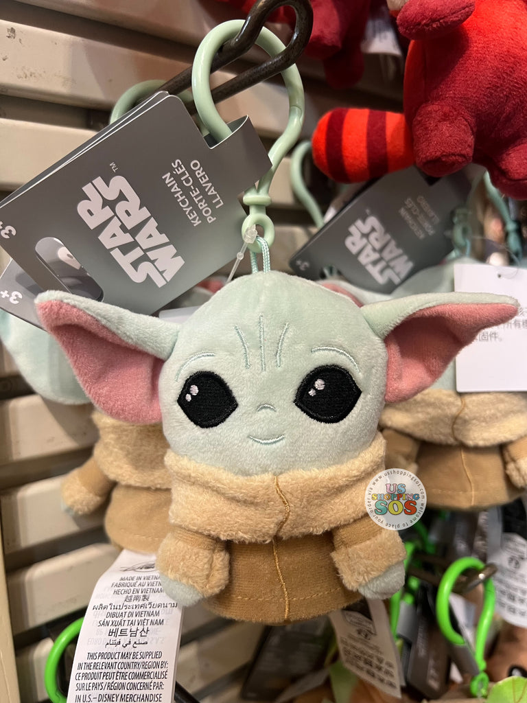 DLR/WDW - Star Wars - Grogu (Baby Yoda) Character Plush Keychain