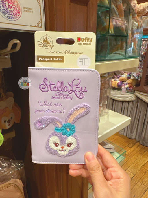 HKDL - Duffy & Friends x StellaLou Embroidered Passport Holder