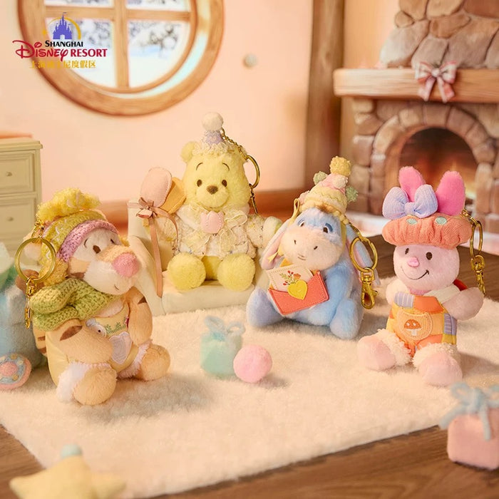 SHDL - 2025 Winnie the Pooh & Friends Winter Collection x Eeyore Plush Keychain