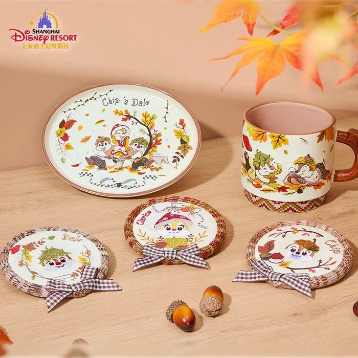 SHDL - Chip & Dale Autumn Forest Collection x Chip, Dale & Clarice Plate (Release Date: Sept 12, 2025)