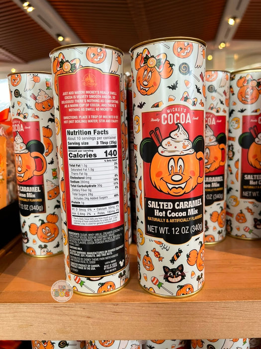 DLR/WDW - Halloween 2026 Mickey Mouse & Family Collection x Salted Caramel Hot Cocoa Mix