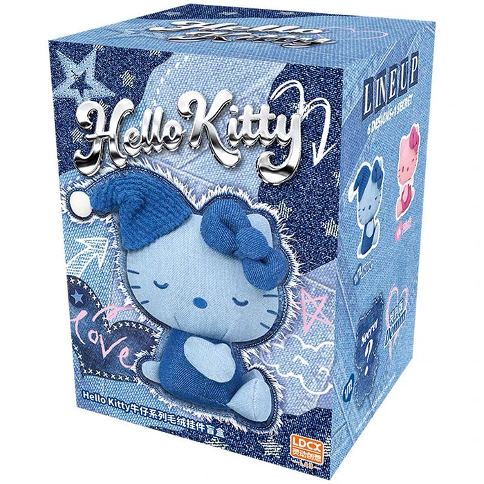 China TOPTOY - Hello Kitty Denim Plush Keychain Blind Box (Release Date: Sep 30, 2026)