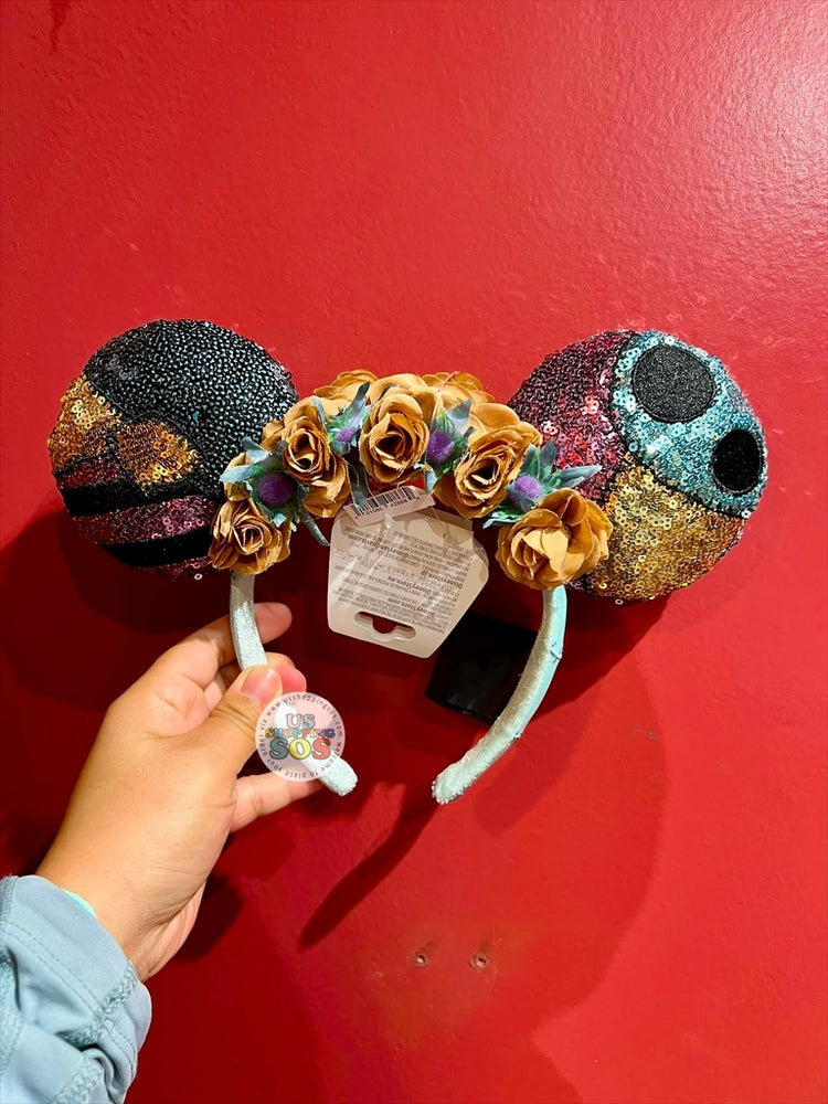 DLR/WDW - The Nightmare Before Christmas 2026 - Sally Roses Sequin Ear Headband
