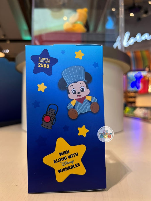 DLR/WDW - Wishables Shimmer Train Conductor Mickey Mouse Plush Toy (Limited 2500)