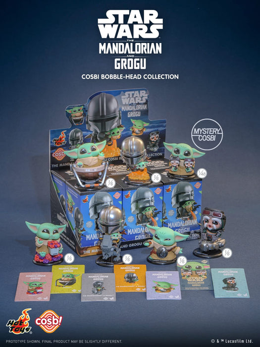 Hot Toy Cosbi - Star Wars The Mandalorian and Grogu Cosbi Collection x Bobble Head Figure Blind Box (Release Date: Apr 30, 2026)