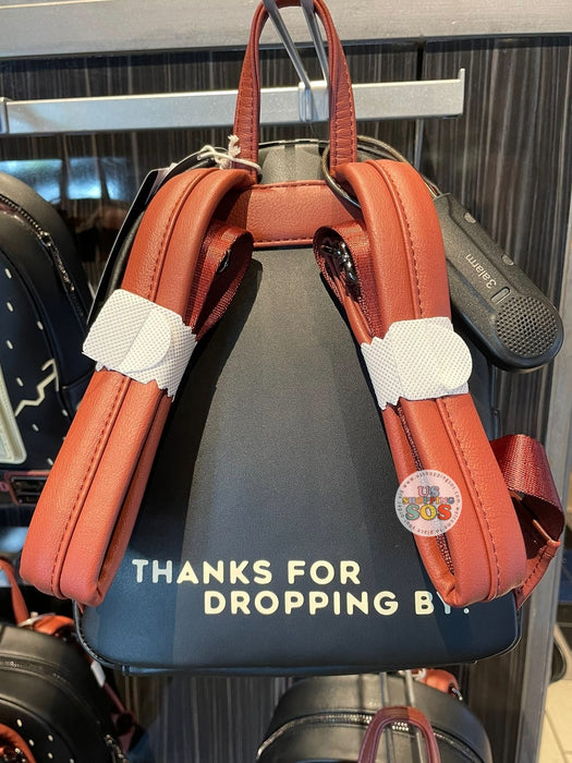 WDW - Hollywood Tower Hotel - Loungefly Stitch, Mickey & Friends Service Elevator Glow-In-Dark Backpack