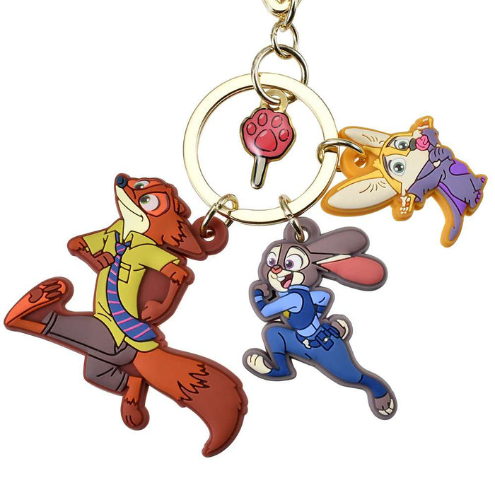 JDS - Key chain Fes x Judy Hopps, Nick Wilde, Finnick ‘Jara Jala’ Keychain