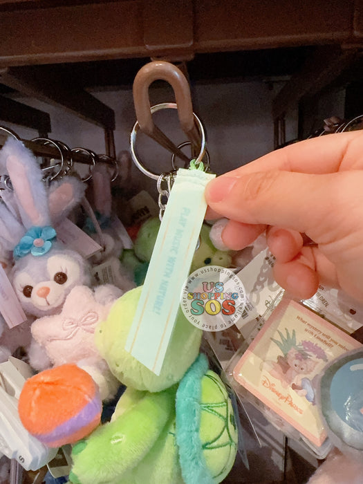 HKDL - Duffy & Friends x Olu Mel "Play Music with Nature!" Sitting Plush Keychain