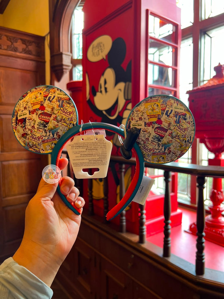 WDW - 2026 United Kingdom Pavilion Poster Collection - Mickey Mouse Ear Headband