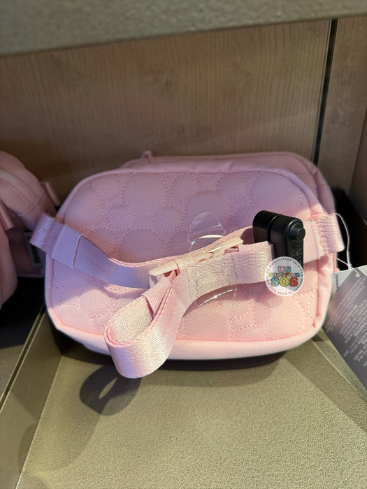 DLR/WDW - Park Logo Headband Friendly Baby Pink Fanny Pack