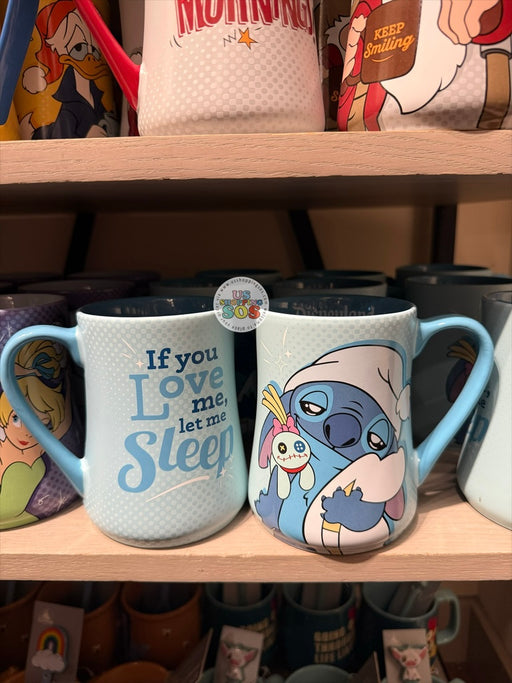 DLR/WDW - Sleepy Stitch “If You Love Me, Let Me Sleep” Coffee Mug