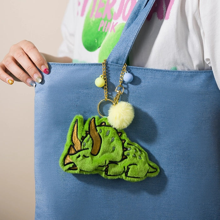 Universal Studio Beijing - Jurassic World x Triceratops Headphone Holder & Keychain