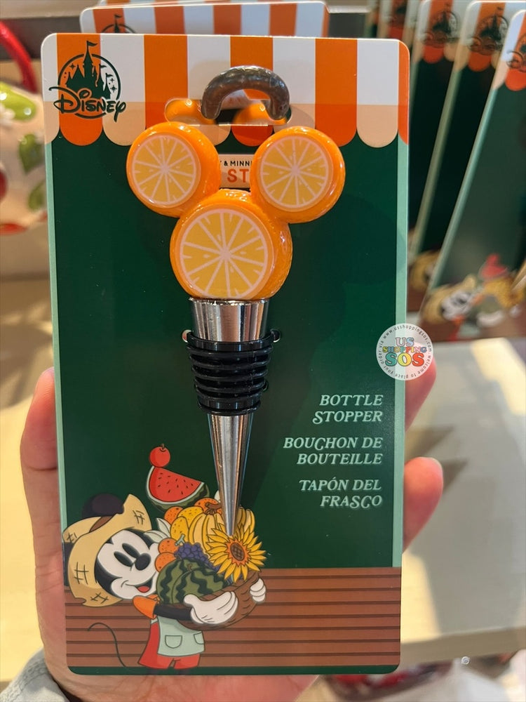 DLR/WDW - Mickey & Minnie's Fruit Stand 2026 - Orange Bottle Stopper