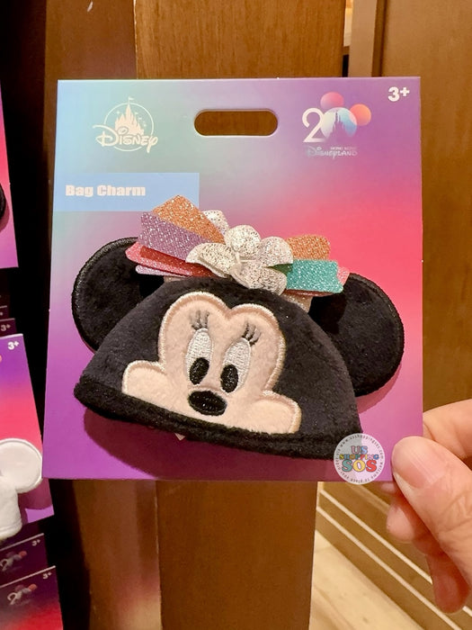 HKDL - 20th Anniversary Grand Celebration - Minnie SouvenEAR Mini Party Hat Keychain/Bag Charm
