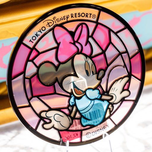 TDR - Tokyo Disney Resort & Minnie Mouse Stainless Glass Coaster