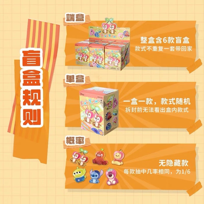 China Disney Collaboration - Random Secret Figure Box x Fruit Theme (Pre Order, Ship out date will be in the middle of Nov)