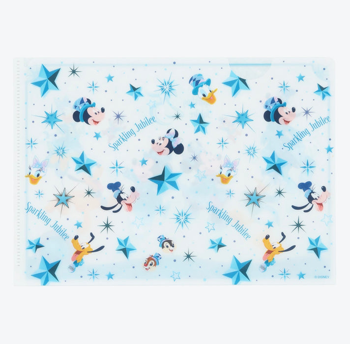 TDR - Tokyo DisneySea 25th Anniversary "Sparkling Jubilee" x Mickey & Friends Clear Holder Set of 3 (Release Date: Apr 8, 2026)