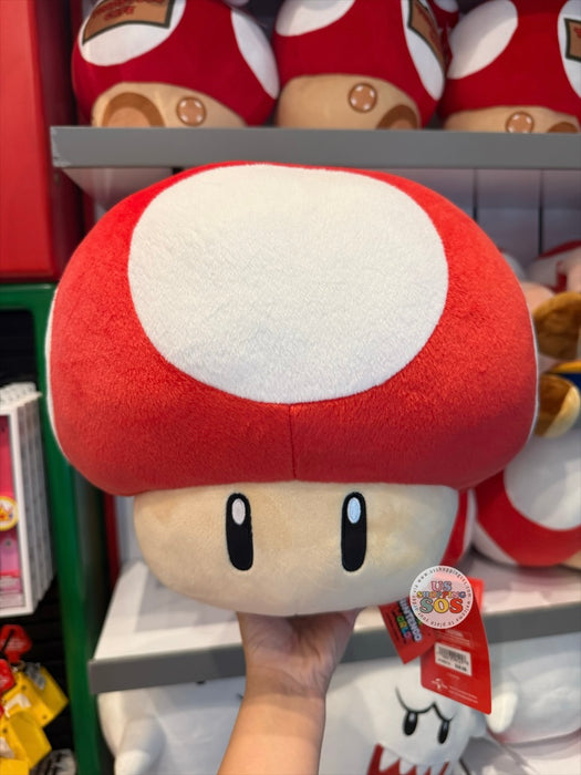 Universal Studios - Super Nintendo World - Super Mushroom Plush Toy (Size L)
