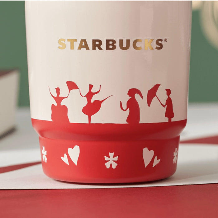 Starbucks China - Andersen's Fairy Tales Silhouette 2023 - 14. Balletina Stainless Steel Cup 380ml