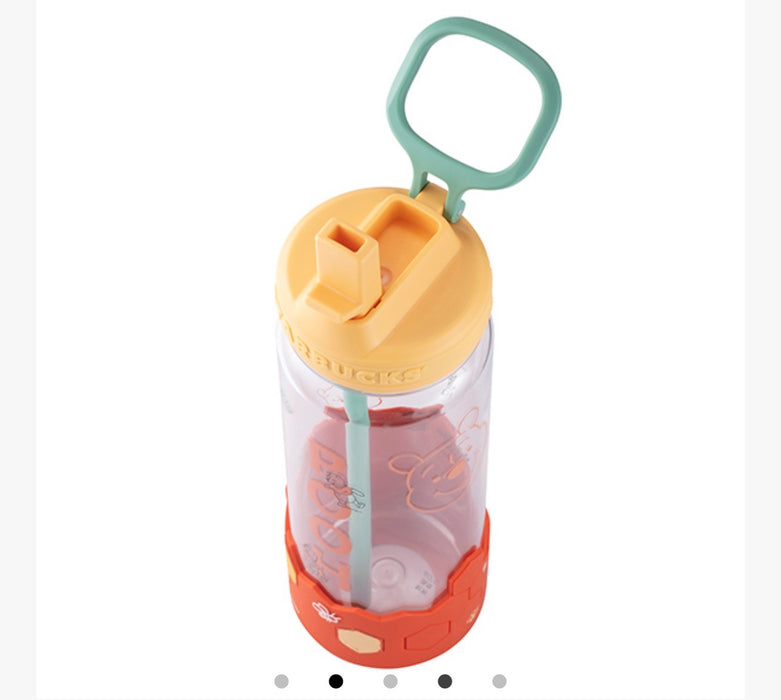 Starbucks Taiwan - 2026 Winnie the Pooh + STARBUCKS Collection x Winnie the Pooh Silicone Cover Cold Water Bottle Size 710ml (Release Date: Oct 20, 2026)