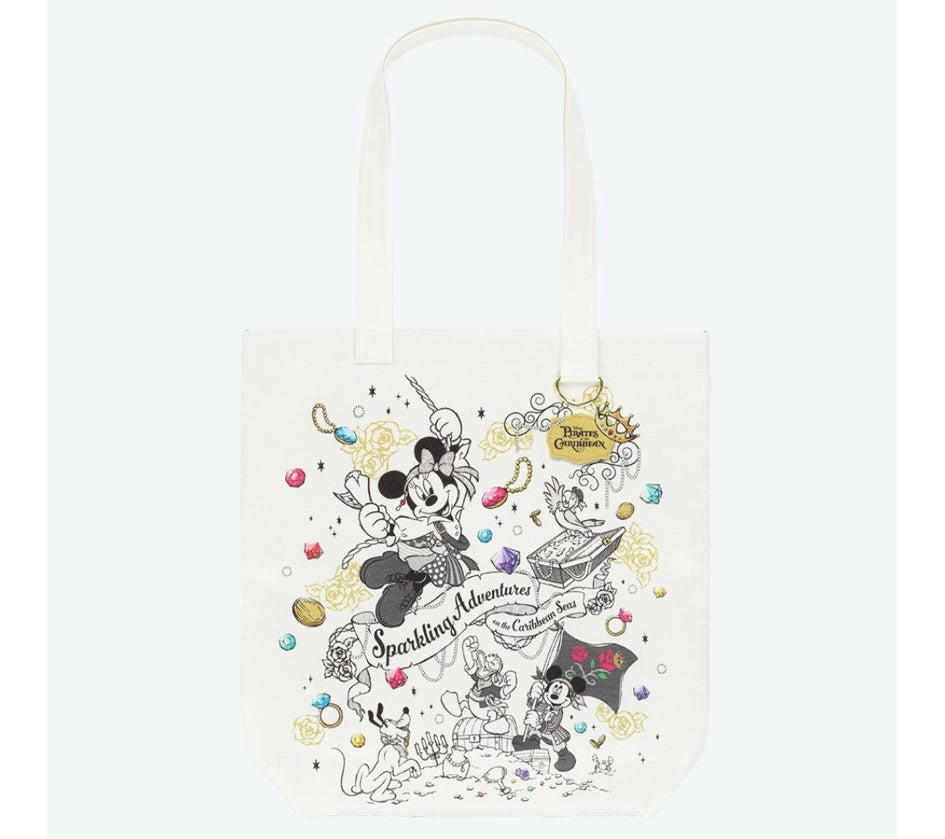 TDR - Mickey & Friends Disney Pirates of the Caribbean 2025 Collection x Tote Bag (Release Date: May 29, 2025)