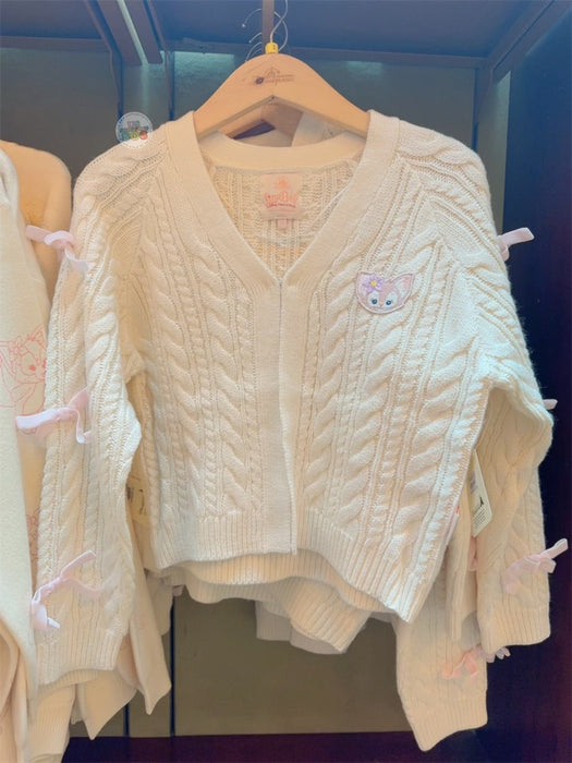 HKDL - Duffy & Friends x LinaBell with Ribbons Knit Open Front Cardigan for Adults