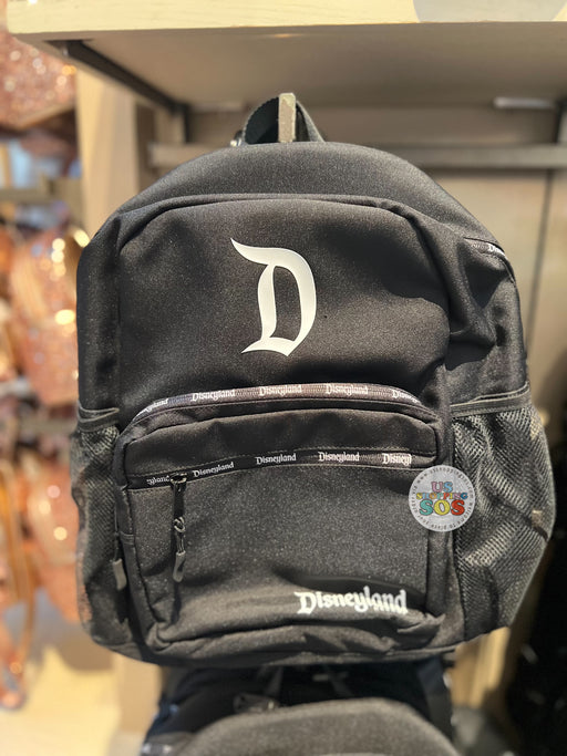 DLR - “Disneyland Resort” Headband Friendly Black Mini Backpack (PRE ORDER)